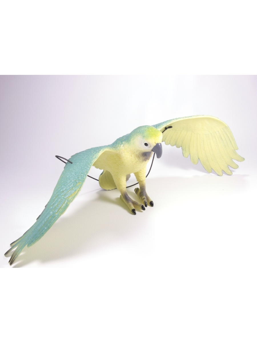 Резиновая игрушка фигурка птицы «Попугай» 33 см. на резинке, подвесная, 158 / Микс