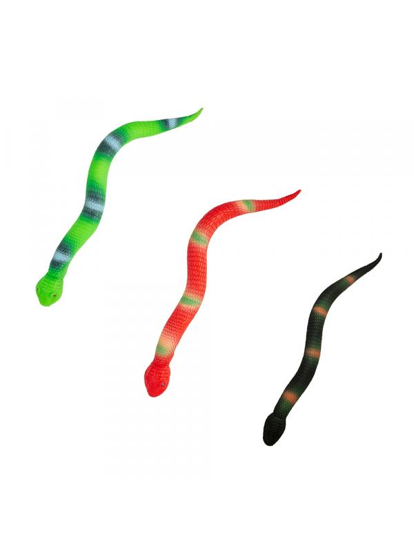Набор резиновых фигурок-тянучек «Змеи: Гадюки» 37 см. A162-PDQ / 3 шт.