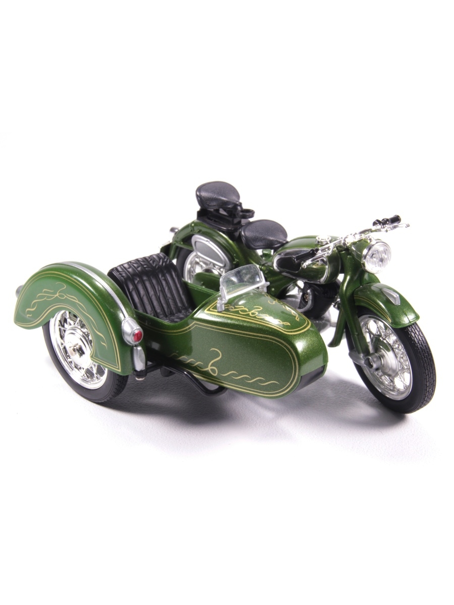 Металлический мотоцикл 15 см. «BMW R69S» А5581206В / Микс