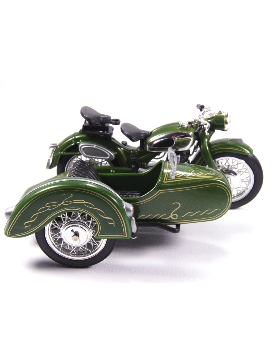 Металлический мотоцикл 15 см. «BMW R69S» А5581206В / Микс