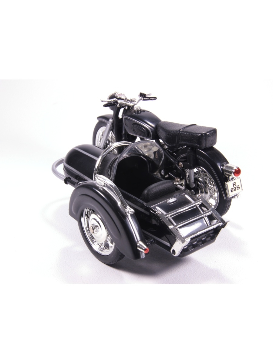 Металлический мотоцикл 15 см. «BMW R69S» А5581206В / Микс