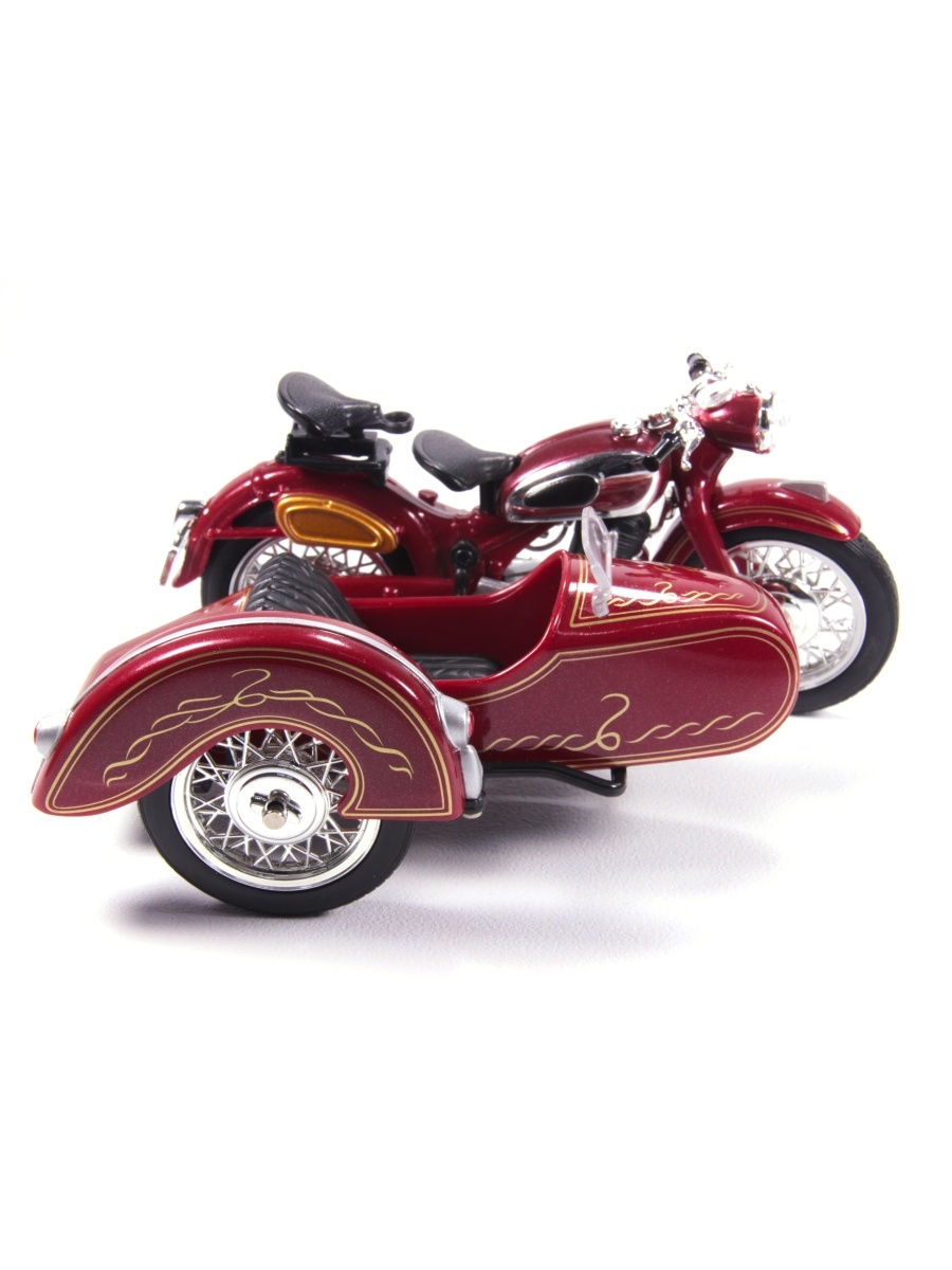 Металлический мотоцикл 15 см. «BMW R69S» А5581206В / Микс