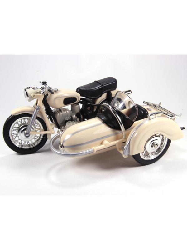 Металлический мотоцикл 15 см. «BMW R69S» А5581206В / Микс
