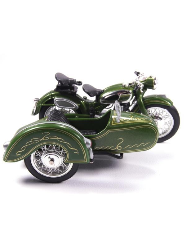 Металлический мотоцикл 15 см. «BMW R69S» А5581206В / Микс