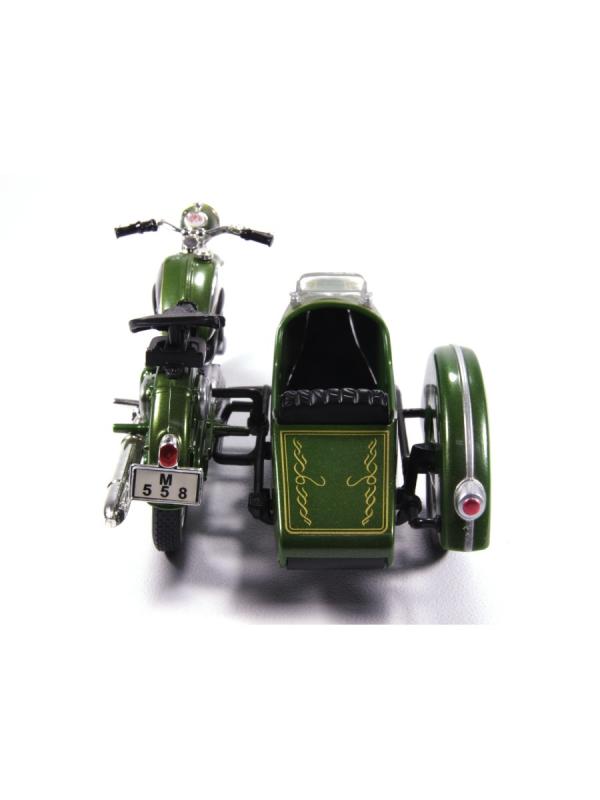 Металлический мотоцикл 15 см. «BMW R69S» А5581206В / Микс