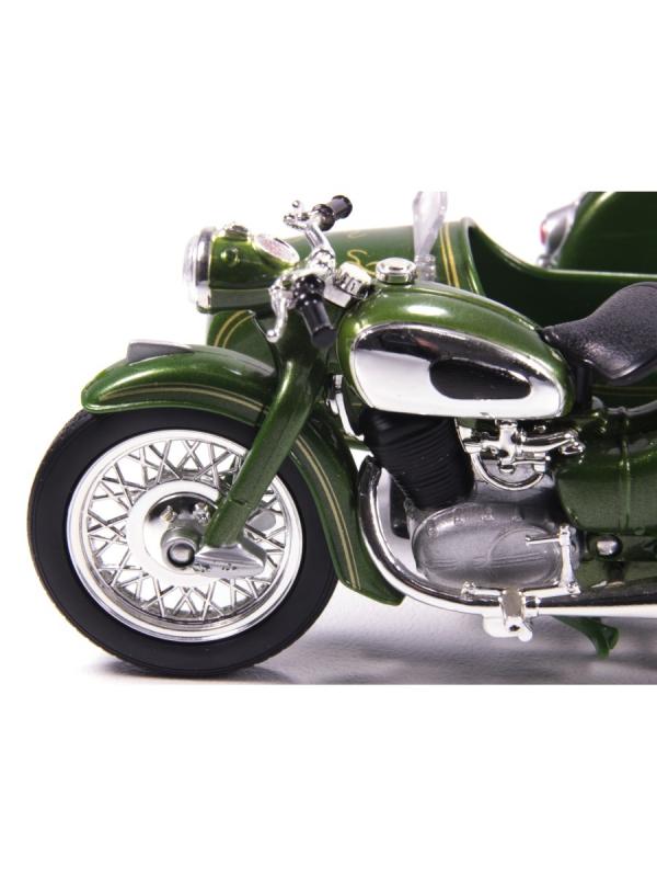 Металлический мотоцикл 15 см. «BMW R69S» А5581206В / Микс