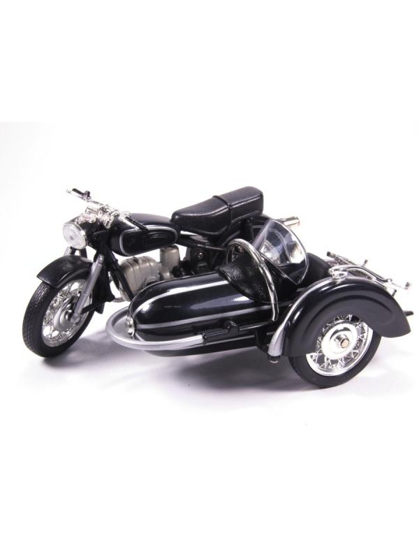 Металлический мотоцикл 15 см. «BMW R69S» А5581206В / Микс