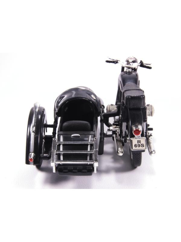 Металлический мотоцикл 15 см. «BMW R69S» А5581206В / Микс