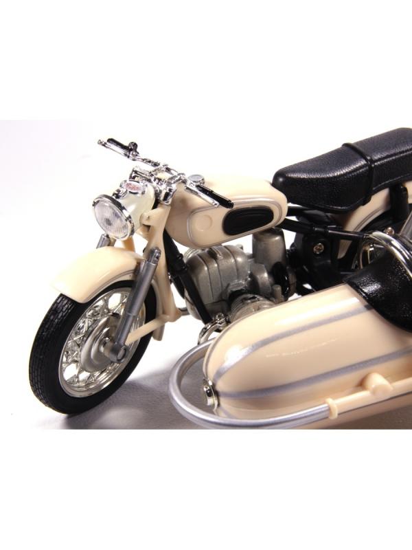 Металлический мотоцикл 15 см. «BMW R69S» А5581206В / Микс