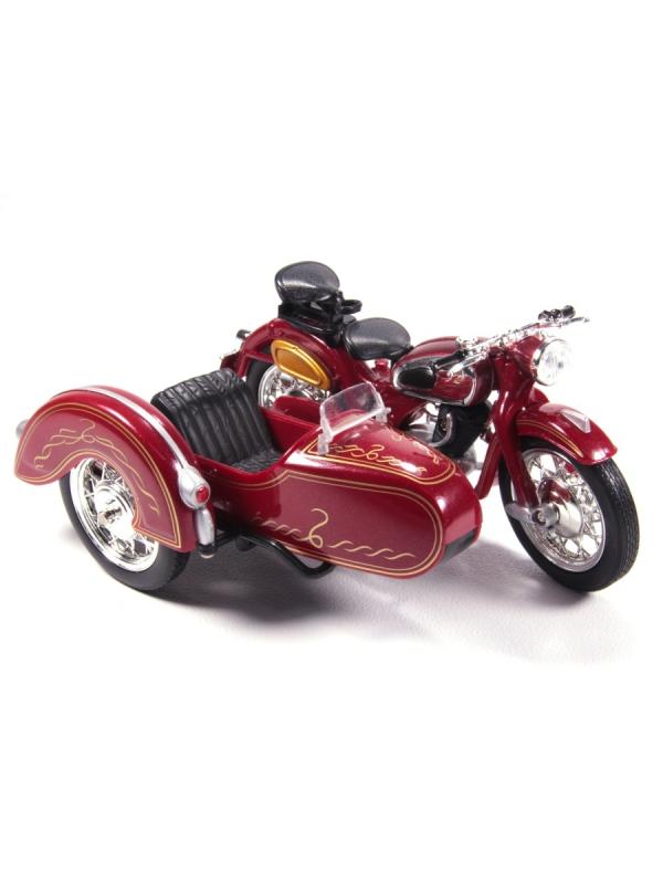 Металлический мотоцикл 15 см. «BMW R69S» А5581206В / Микс