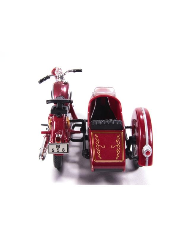 Металлический мотоцикл 15 см. «BMW R69S» А5581206В / Микс