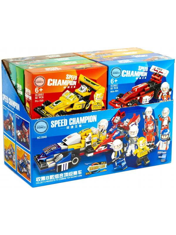 Конструктор «Speed Car» 8948 (Speed Champions) / набор 8 штук