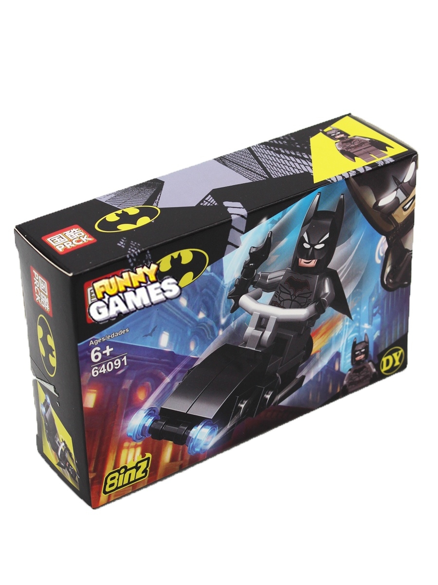 Конструктор PRCK «Batman» 64091 (Super Heroes) / комплект 8 шт.