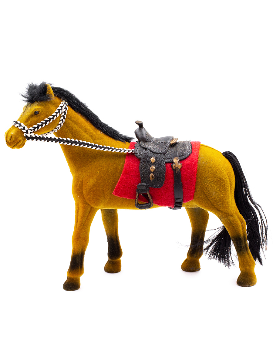 Детский кукольный набор игрушечных фигурок-лошадок Play Smart «Сивка-бурка» 2540, для девочек,  22 см. / Коричневый