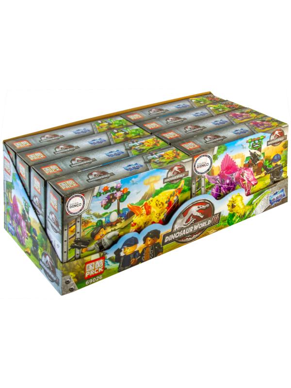 Набор конструкторов PRCK Dinosaur World «Мир Юрского периода» 69026 / 4 шт.
