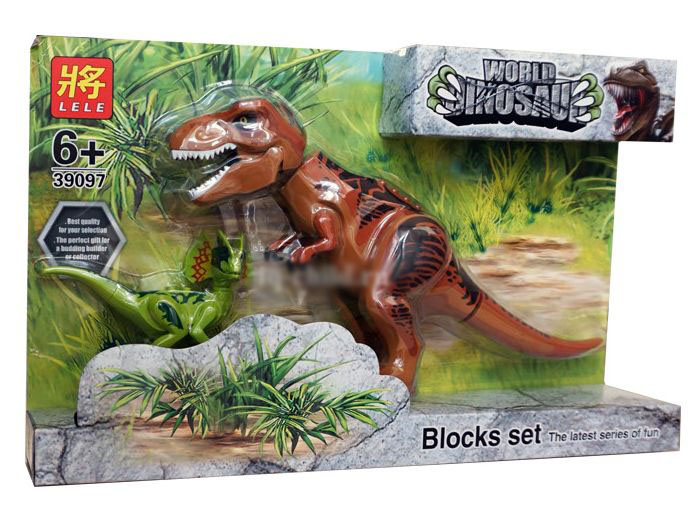 Набор 4 динозавра с фигурками Парк Юрского периода (Jurassic World 39097-1-2)