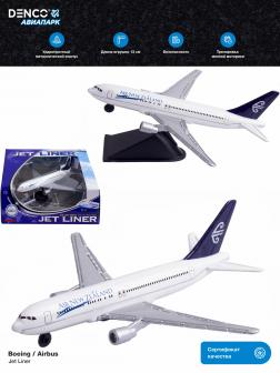 Металлическая модель самолета Jet Liner «Boeing / Airbus» 13 см. 8511312B / Air Nes Zealand