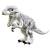 Конструктор Zuanma 2 фигурки с белым динозавром Индоминус Рекс со звуком 046-1 (Jurassic World)