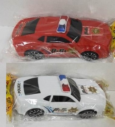 Машинки инерция Police 2 вида в пакете