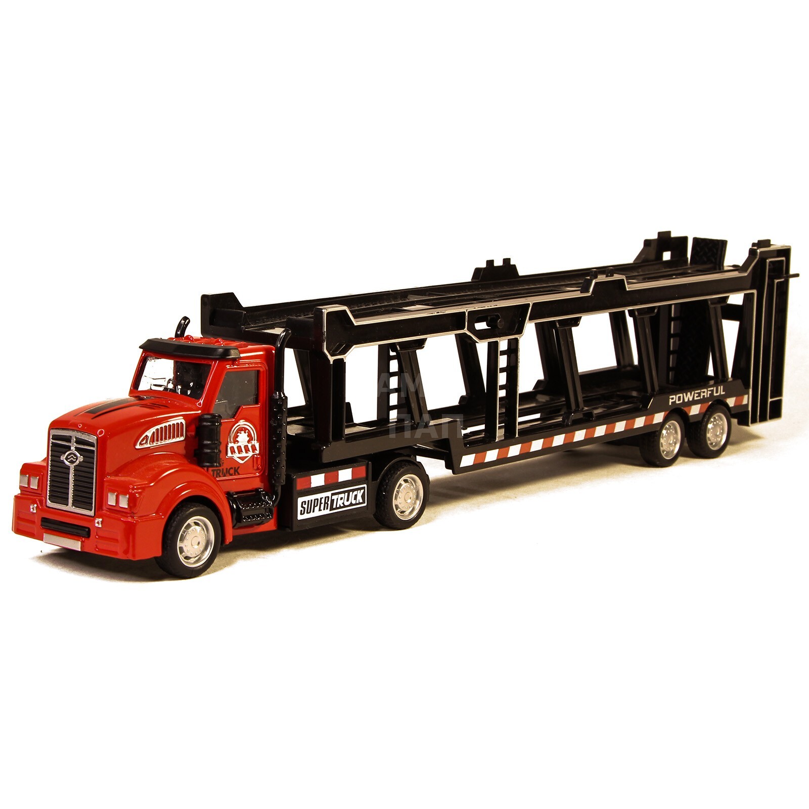 Металлическая машинка KIMI 1:48 «Трейлер Super Truck» АK621 33 см., фрикционный