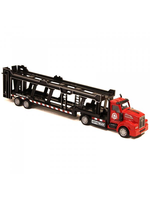 Металлическая машинка KIMI 1:48 «Трейлер Super Truck» АK621 33 см., фрикционный
