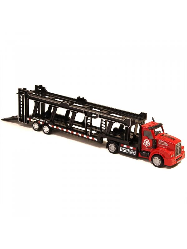 Металлическая машинка KIMI 1:48 «Трейлер Super Truck» АK621 33 см., фрикционный