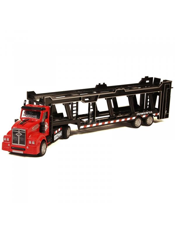 Металлическая машинка KIMI 1:48 «Трейлер Super Truck» АK621 33 см., фрикционный