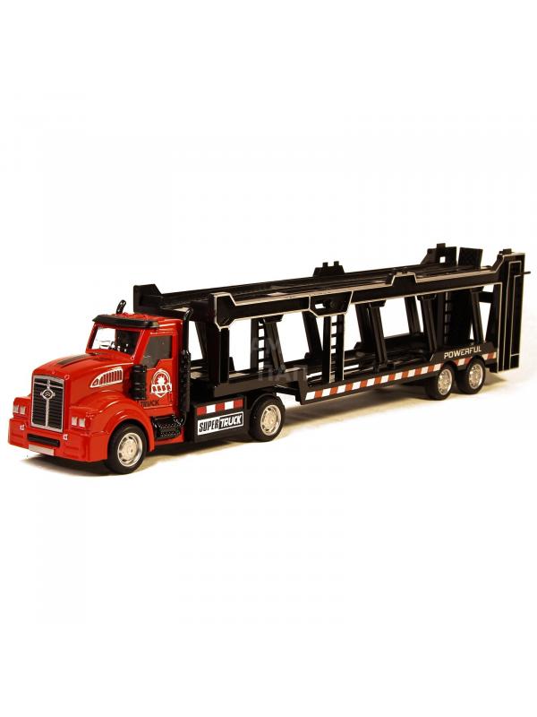 Металлическая машинка KIMI 1:48 «Трейлер Super Truck» АK621 33 см., фрикционный