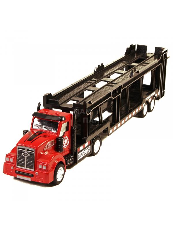 Металлическая машинка KIMI 1:48 «Трейлер Super Truck» АK621 33 см., фрикционный