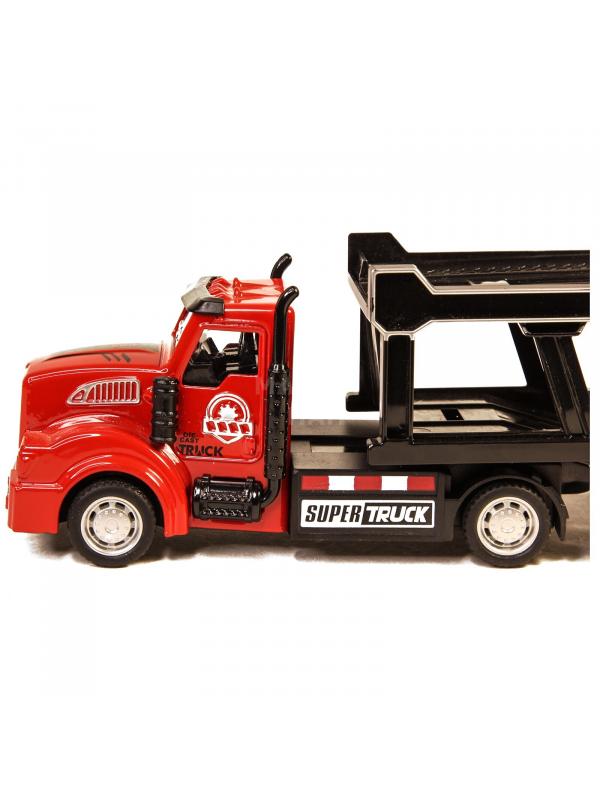 Металлическая машинка KIMI 1:48 «Трейлер Super Truck» АK621 33 см., фрикционный