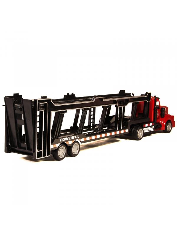 Металлическая машинка KIMI 1:48 «Трейлер Super Truck» АK621 33 см., фрикционный