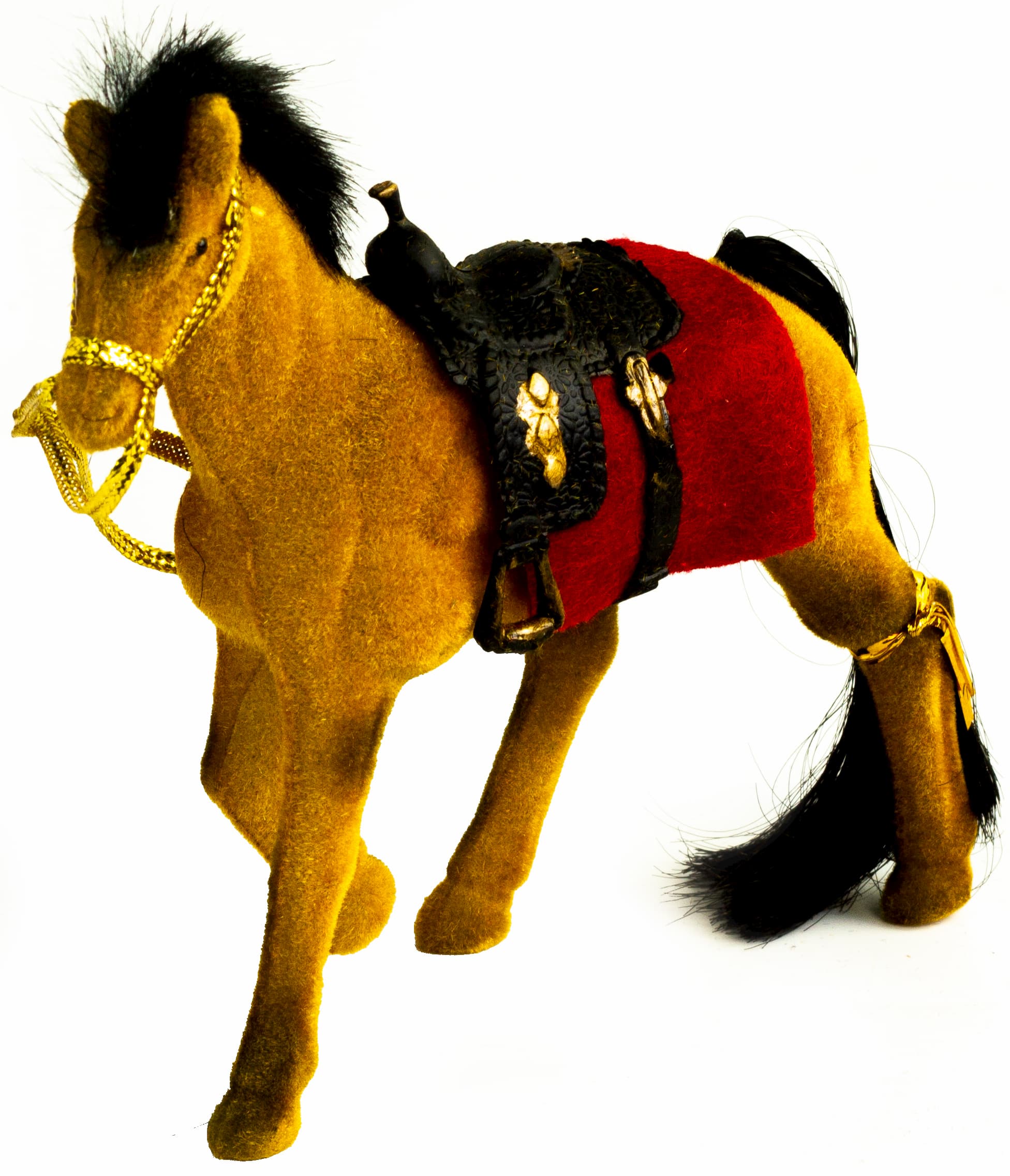 Детская кукольная игрушечная фигурка «Лошадка» 2549-8-9, для девочек, 12 см. / Коричневый