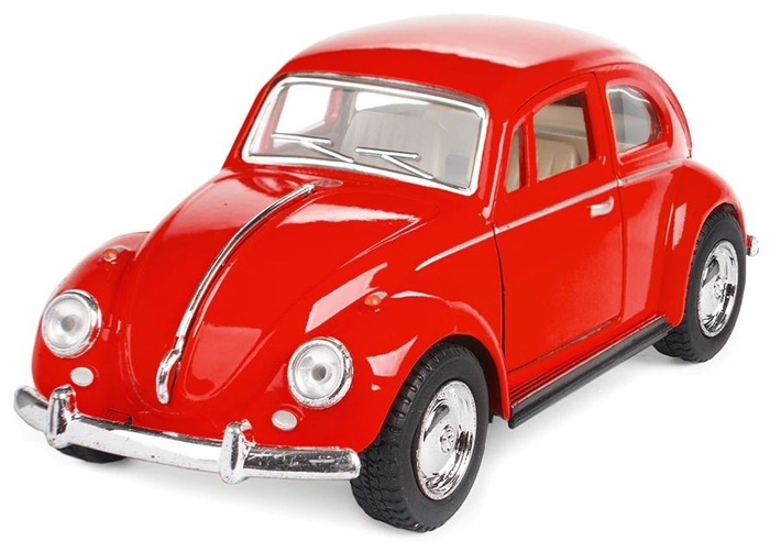 Металлическая машинка Kinsmart 1:32 «1967 Volkswagen Classical Beetle» KT5057D инерционная / Микс