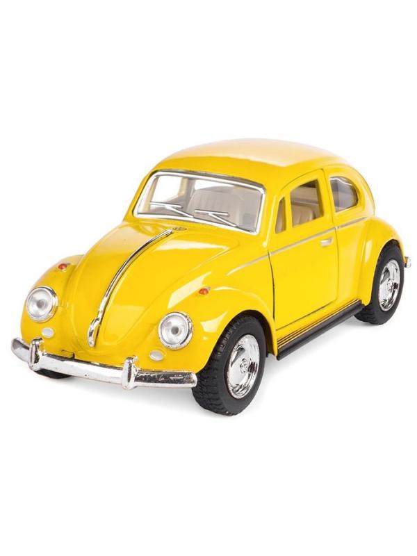 Металлическая машинка Kinsmart 1:32 «1967 Volkswagen Classical Beetle» KT5057D инерционная / Микс