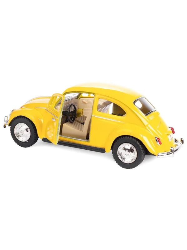 Металлическая машинка Kinsmart 1:32 «1967 Volkswagen Classical Beetle» KT5057D инерционная / Микс