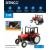 Металлический трактор Мир Отечественных Моделей 1:43 «МТЗ-82 (Беларус) Пожарная охрана» 160380 / Красный с черной кабиной