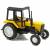 Пластмассовый трактор Мир Отечественных Моделей 1:43 «МТЗ-82 (Беларус)» 160053 / Желтый с черной кабиной