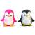 Резиновые фигурки-тянучки животных «Пингвинчики разноцветные», 7 см., A220-DB / 4 шт.