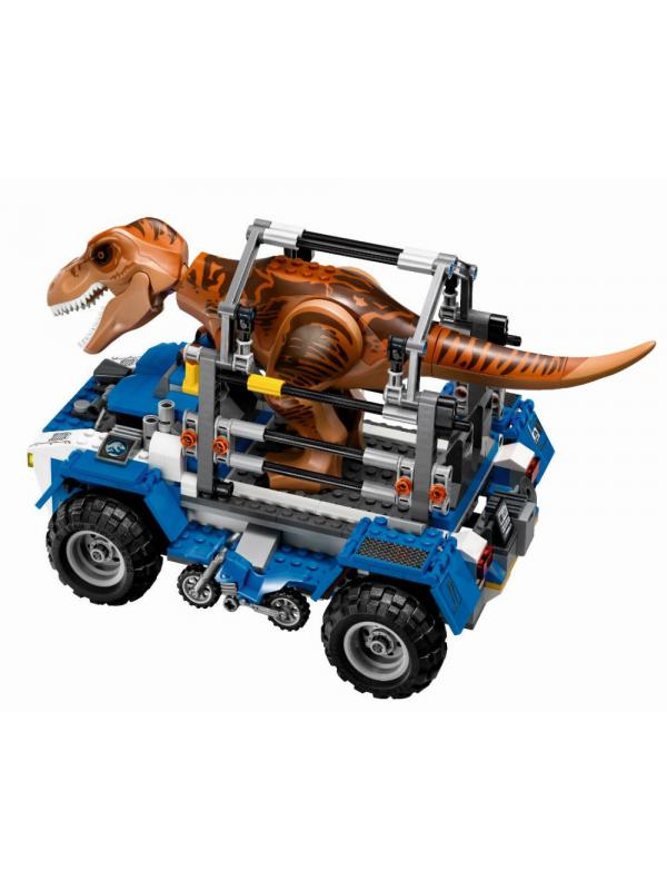 Конструктор Ll «Погоня за Ти-Рексом» Парк Юрского периода Jurassic World 79095 (75918), 538 деталей
