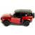 Металлическая машинка Kinsmart 1:36 «Land Rover Defender 90» KT5428D, инерционная / Красный