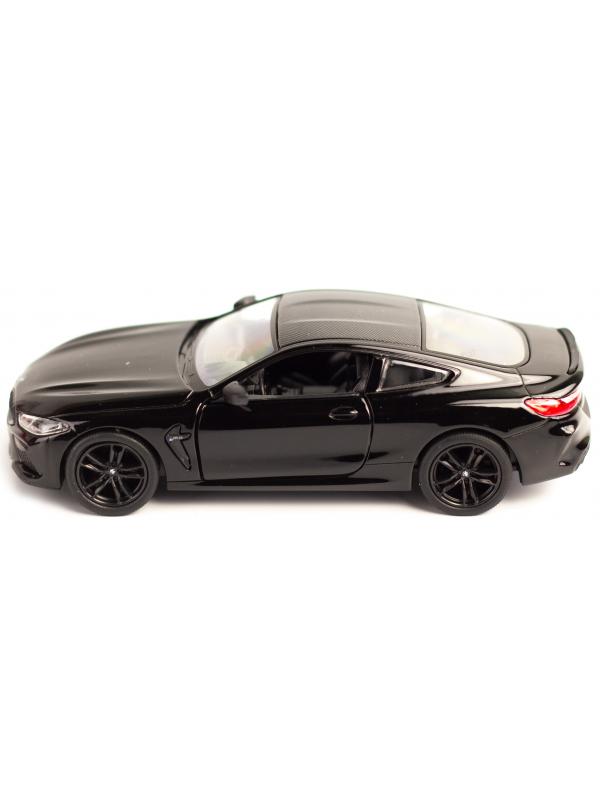 Металлическая машинка Kinsmart 1:38 «BMW M8 Competition Coupe» KT5425D, инерционная / Черный