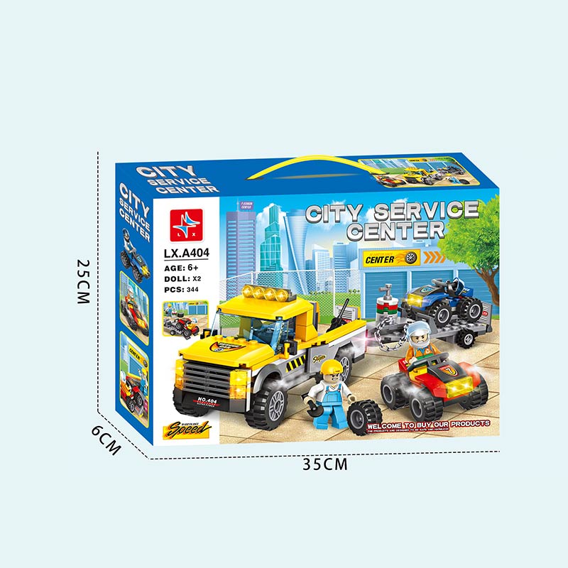 Конструктор LX «Городской Сервисный Центр» LX.A404 / 344 детали