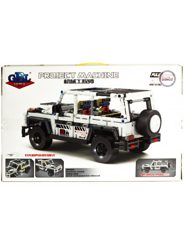 Конструктор GBL «Автомобиль Mercedes AMG G63 Backfort Vehicle» KY1036, инерционный / 840 деталей