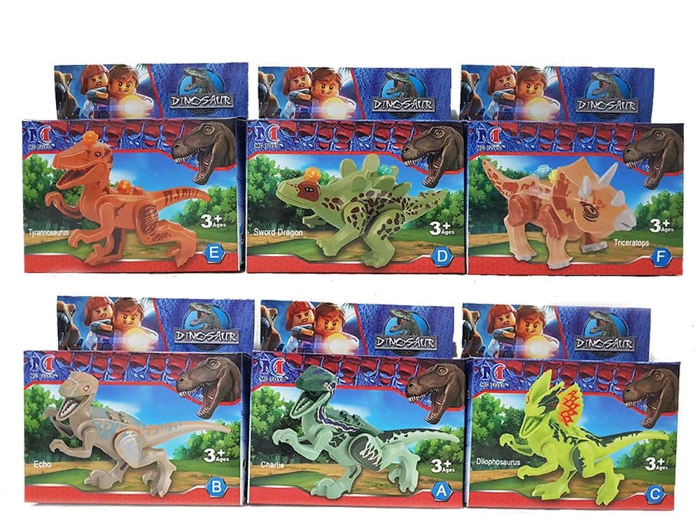 Набор 6 динозавров Парк Юрского периода (Jurassic World CH101)