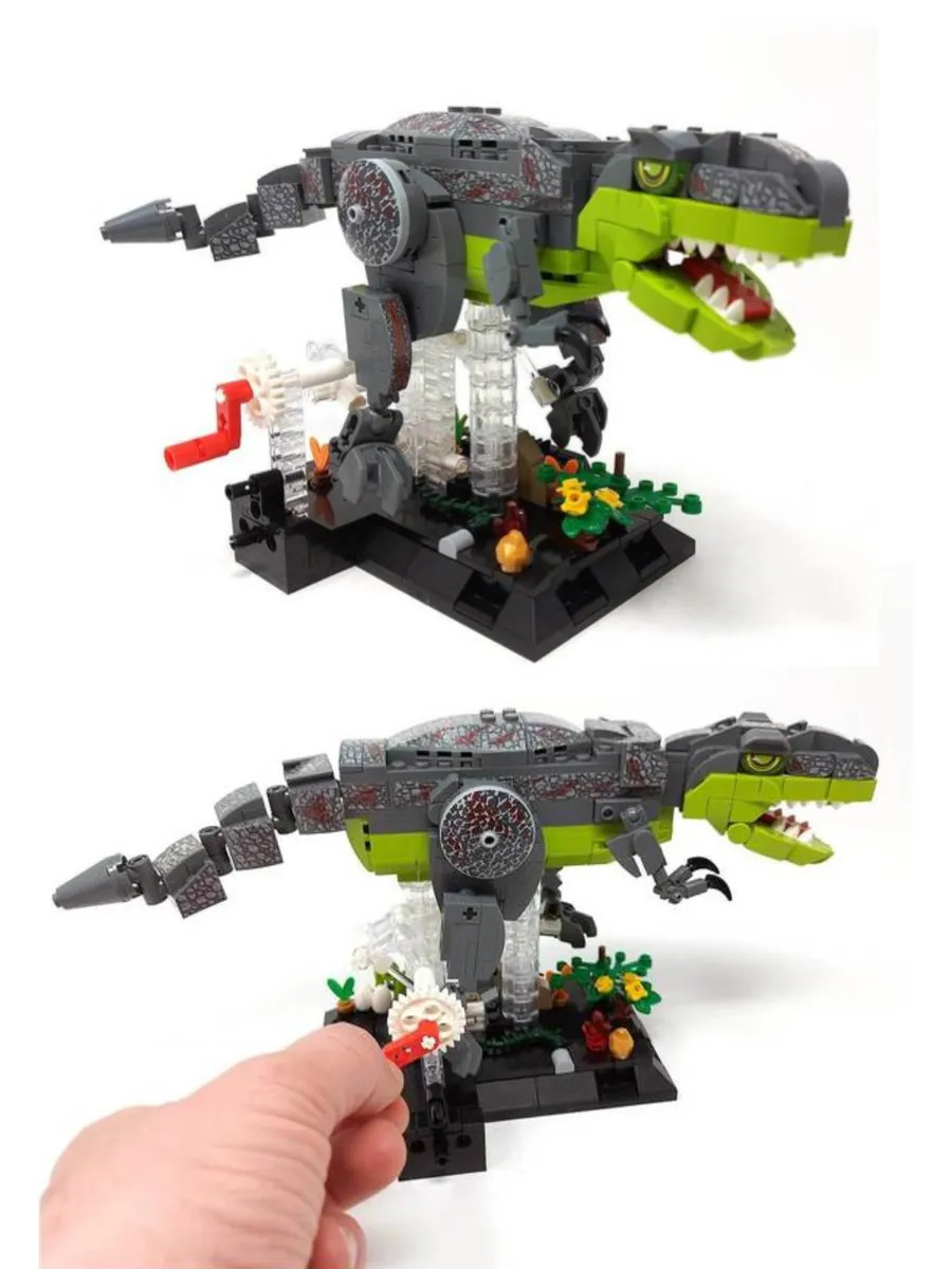 Конструктор SY «Механический Тираннозавр» 1539 (Jurassic World) 637 деталей
