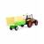 Машинка металлическая Green Farm «Трактор сельскохозяйственным с прицепом для перевозки животных» 402  / Зеленый