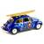 Машинка металлическая Kinsmart 1:24 «1967 Volkswagen Classical Beetle w/ wooden surfboard» KT7002DFS-1, инерционная / Синяя