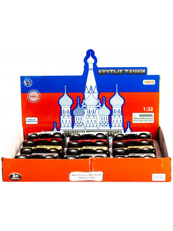 Металлическая машинка «УАЗ Hunter» А181R-182R свет и звук, инерционная / Серый