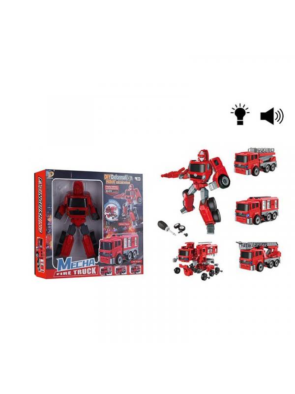Робот-Трансформер Mecha «Fire Truck» со световыми и звуковыми эффектами / D622-H163ABC