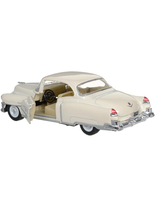 Металлическая машинка Kinsmart 1:43 «1953 Cadillac Series 62 Coupe» KT5339D, инерционная / Бежевый
